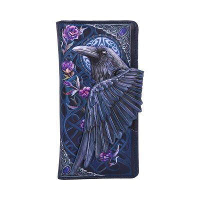 Ravens Flight Embossed Purse 18.5cm