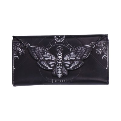 Death’s Head Moth Embossed Purse 18.5cm