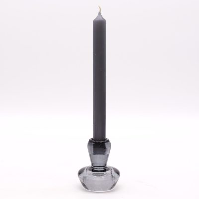 Mushroom Flip Dinner Candle / Tealight Holder - Midnight Grey