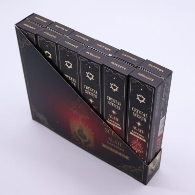 Red Agate Crystal Scents Smudge Incense - Saffron