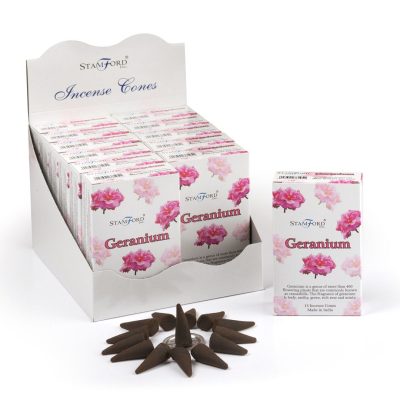 Geranium Incense Cones