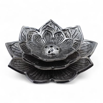 Tri-Flower Lotus Flower Incense Holder