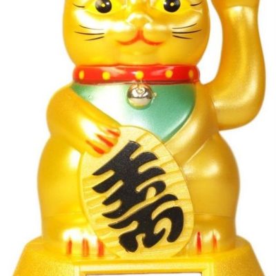 Solar Powered Money Cat