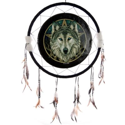 Dreamcatcher (Large) - Lisa Parker Wild One Wolf