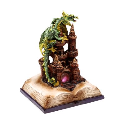 Dark Legends LED Dragon - Enchanted Fairytale Castle Earth Dragon