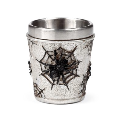 Decorative Shot Glass - Spider Web
