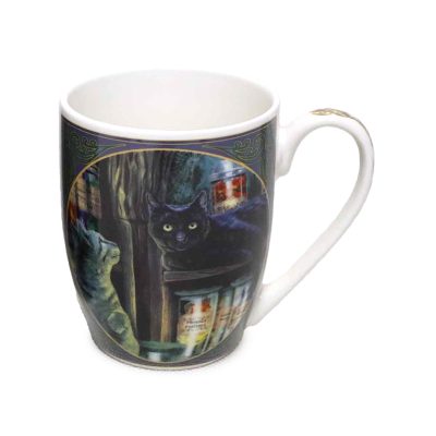 Porcelain Mug - Lisa Parker Magical Emporium Cat