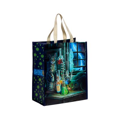Durable Reusable Shopping Bag - Lisa Parker Jekyll and Hyde Cats