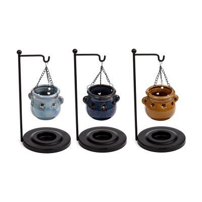 Hanging Porcelain Oil Burner - Eden Cauldron
