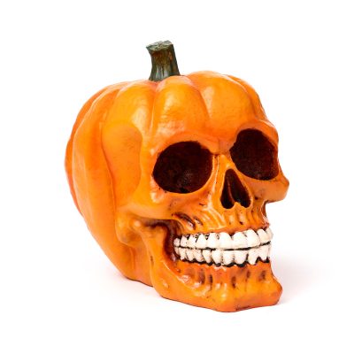 Decorative Ornament - Pumpkin Skull