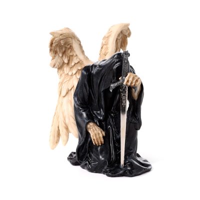 Decorative Ornament - Angel of Death Kneeling with Sword